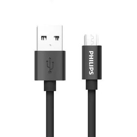 تصویر کابل تبدیل USB به microUSB فیلیپس PHILIPS 