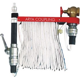 تصویر هوزرک آتش نشانی مخصوص شیلنگ برزنتی آریا کوپلینگ ARYA COUPLING Hose Rack