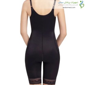 تصویر گن لیپوماتیک شکم، پهلو، پشت، سینه، بالای زانو کد 5002 ووئه (VOE) voe above knee body shaper