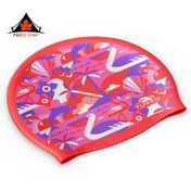 تصویر کلاه شنا توربو مدل HAPPY FLAMINGO TURBO CAP 'SUEDE HAPPY FLAMINGO