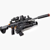 تصویر تفنگ اسباب بازی تیر ژله ای HK416 D 