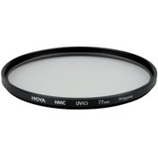 تصویر فیلتر لنز یووی کوتینگ دار هویا Hoya Filter UV HMC 77mm 
