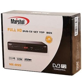 تصویر گیرنده دیجیتال تلویزیون مارشال مدل ام ای 899 ا ME-899 Full HD 3D DVB-T2 ME-899 Full HD 3D DVB-T2