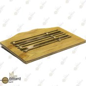 تصویر تابلو امتیاز اسنوکر چوبی 