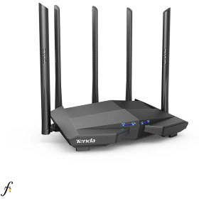 تصویر روتر بی‌سیم گیگابیت و دوباند AC1200 تندا مدل AC11 Tenda AC11 AC1200 Dual Band Gigabit WiFi Router