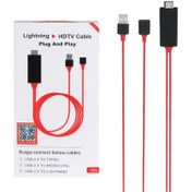 تصویر دانگل اچ دی ام آی Plug & Play Lightning HDTV Cable 