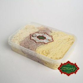 تصویر پشمک سه رنگ پلاستیکی 