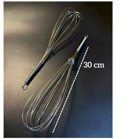 تصویر همزن استیل دسته فنری 