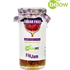 تصویر مربای انجیر بدون شکر بی‌لوفیت 200 گرمی | میان‌وعده سالم و طبیعی 