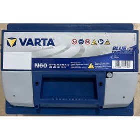 تصویر باتری باطری N60 60 Ampere Efb Start Stop مورخ 2023 Varta 