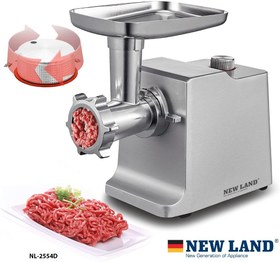 تصویر چرخ گوشت نیولند مدل NL2554D New Land nl-2554D Meat Grinder