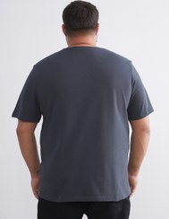 تصویر تی شرت سایز بزرگ مردانه ال سی وایکیکی lc-waikiki lc waikiki 