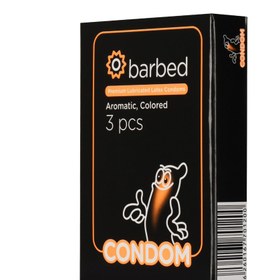 تصویر کاندوم مدل Barbed بسته 3 عددی 