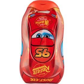 تصویر شامپو مو سر کودک مدل ماشین مسابقه حجم 450 میلی لیتر ارسال با رنگ رندوم مارتیا Martia Race Car Baby Hair Shampoo 450 ml