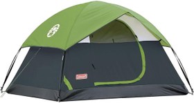 تصویر Coleman Sundome 4 Outdoor Tent Green/Black 4 person - ارسال 15 الی 20 روز کاری 