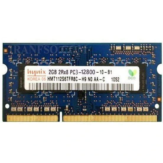 خرید و قیمت رم لپ تاپ هاینیکس مدل PC3 12800MHz باس 1600 ظرفیت 2 ...