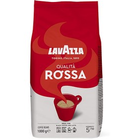 تصویر دانه قهوه LAVAZZA پاکت 1 کيلو گرم مدل ROSSA Lavazza Rossa Coffee Beans 1kg