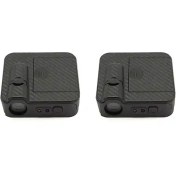 تصویر چراغ لوگو زیر درب خودرو مدل ولکام لایت طرح کربن مناسب برای چری بسته دو عددی 