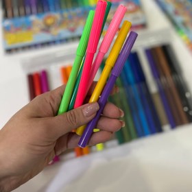 تصویر ماژیک ۲۴ رنگ قلمی 