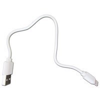 تصویر کابل شارژ آیفون پاوربانکی بدون پک 