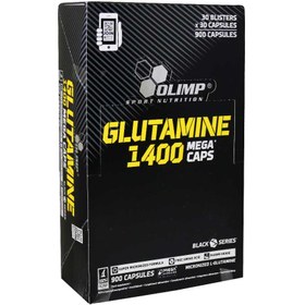 تصویر کپسول گلوتامین 1400 مگا الیمپ 120 عددی ا Glutamine Mega 1400 Glutamine Mega 1400