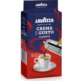 تصویر پودر قهوه لاوازا کرم گستو غلظت 7/10 250گرمی Lavazza Crema E Gusto Classico Coffee Powder 250 gr