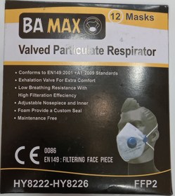 تصویر ماسک kn95 فیلتر دار 5 لایه 