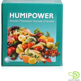 تصویر کود هومی پاور هیومات پتاسیم اسپانیایی HumiPower Potassium humate Granule Fertilizer