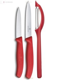 تصویر VICTORINOX Evrekala Shop 2 چاقو و 1 پوست کن ست ویژه سوئیس 