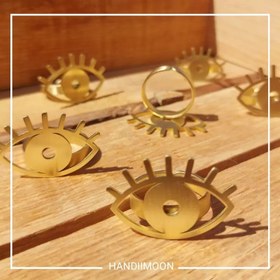 تصویر انگشتر برنجی چشم 