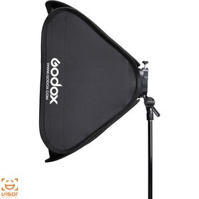 تصویر سافت باکس اسپیدلایت گودکس Godox S2 Speedlight Bracket With 60x60cm Softbox Godox S2 Speedlight Bracket With 60x60cm Softbox