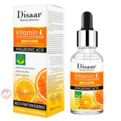 تصویر سرم ویتامین C سفید کننده صورت برند دیسار Disaar حجم 30 میلی لیتر Disaar Natural Vitamin C Facial Serum 30ml