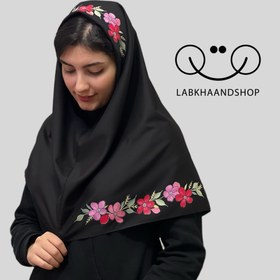 تصویر گلهای صورتی چاپی 