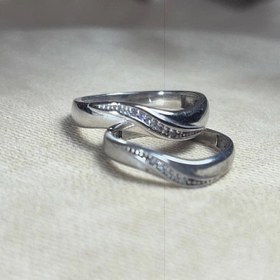 تصویر حلفه ست نقره 03 