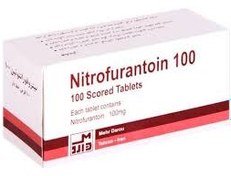 تصویر نیتروفورانتوئین 100 nitrofurantoin 100