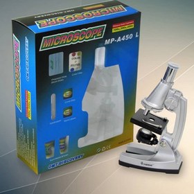 تصویر میکروسکوپ مدیک 450 برابر | Medic Microscope MP-A450 L 