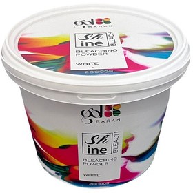 تصویر پودر دکلره سطلی سفید گلباران2000گرمی 