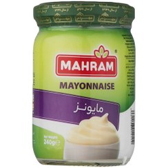 تصویر سس مایونز 240 گرمی مهرام ا Mayonnaise sauce 240 gr Mahram Mayonnaise sauce 240 gr Mahram