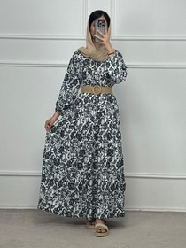 تصویر پیراهن سه چین توسکا 