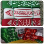 تصویر سربند ویژه عید غدیر در رنگ های مختلف بسته بندی 50 تایی 