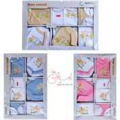 تصویر ست نوزادی ۱۴ تکه سایز ۳ تا ۶ ماه 