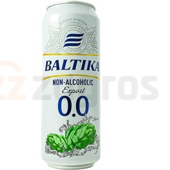 تصویر آبجو بدون الکل کلاسیک بالتیکا رازیانه 500 میلی لیتر Russian baltika non-alcoholic beer 450 ml