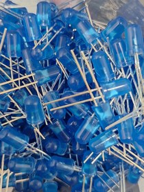 تصویر لامپ Led ( آبی ) 5mm 