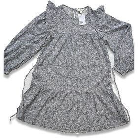 تصویر پیراهن زنانه گل دار آستین کشدار اچ اند ام- H&M 