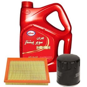 تصویر روغن موتور بهران سوپر پیشتاز ۴ لیتر SL 20W50 