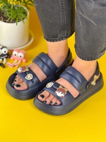 تصویر صندل زنانه آوا مدل کراکس رنگبندی 