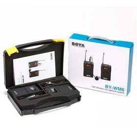 تصویر میکروفون بیسیم بویا مدل Boya BY-WM6 Microphone Boya BY-WM6