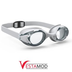 تصویر عینک شنا نابایجی رنگ خاکستری مدل_ nabaiji clear lenses grey | 100READY 