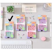 تصویر پک پونز فانتزی دو مدل رنگ سبز 