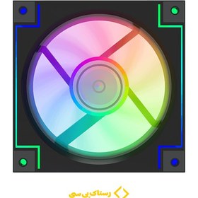 تصویر فن کیس گیمینگ گیم مکس RD300 BK 